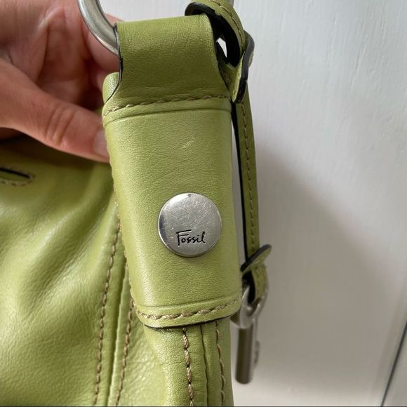 Fossil lime green shoulder bag - Picture 9 of 13